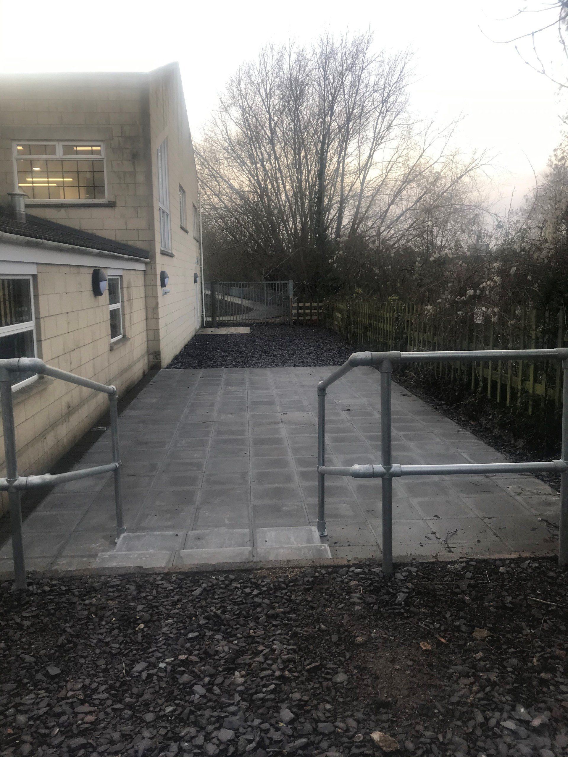 The Woodworks Project exterior access to building CW Duke Bristol