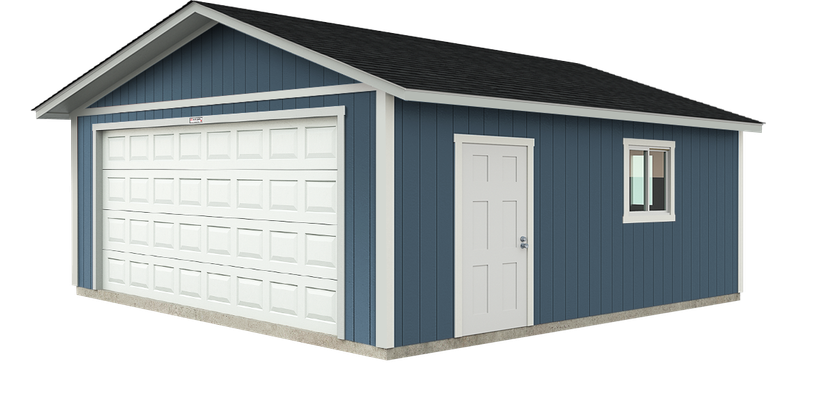 New installed garage