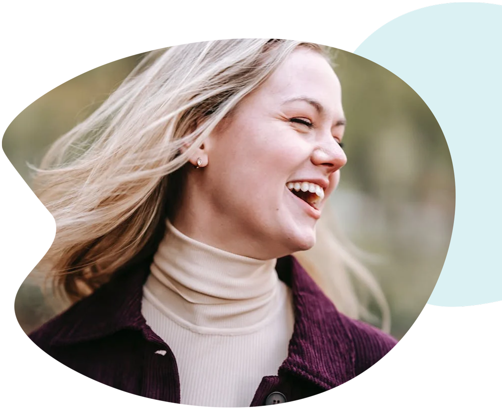 happy woman
