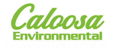 Caloosa Environmental logo in green text with a leaf accent