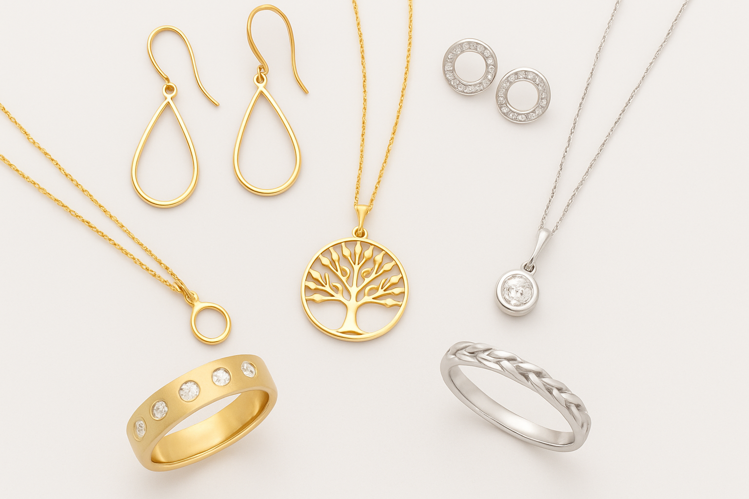 Sieraden uit de huiscollectie van Edelsmederij Tobias