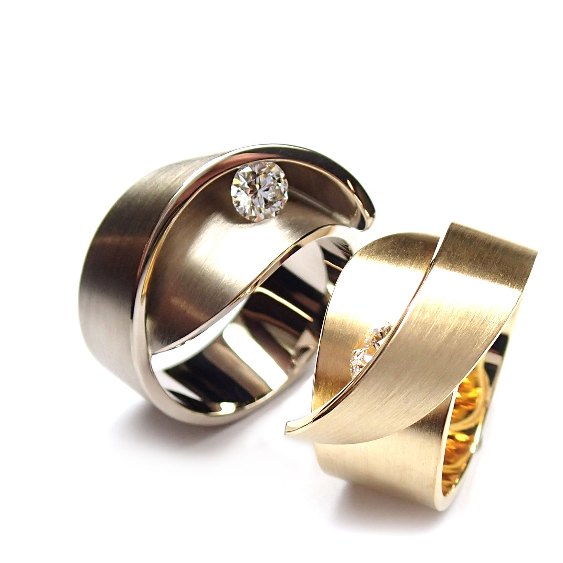 Cardillac gouden ring met diamant