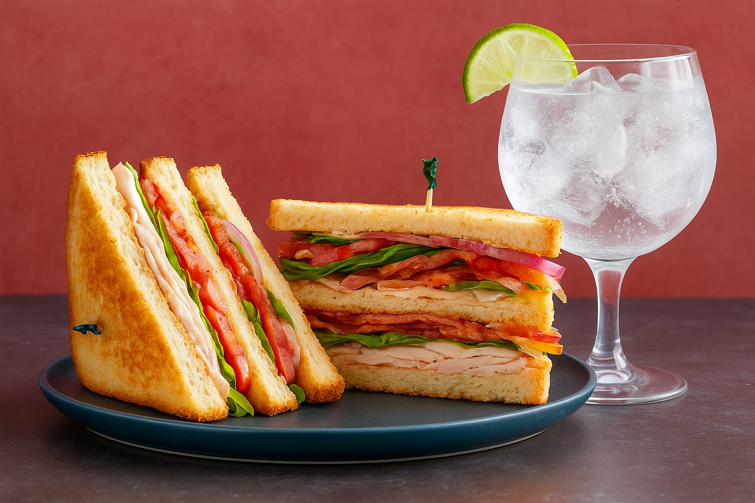 Bar Velvet Club Sandwich