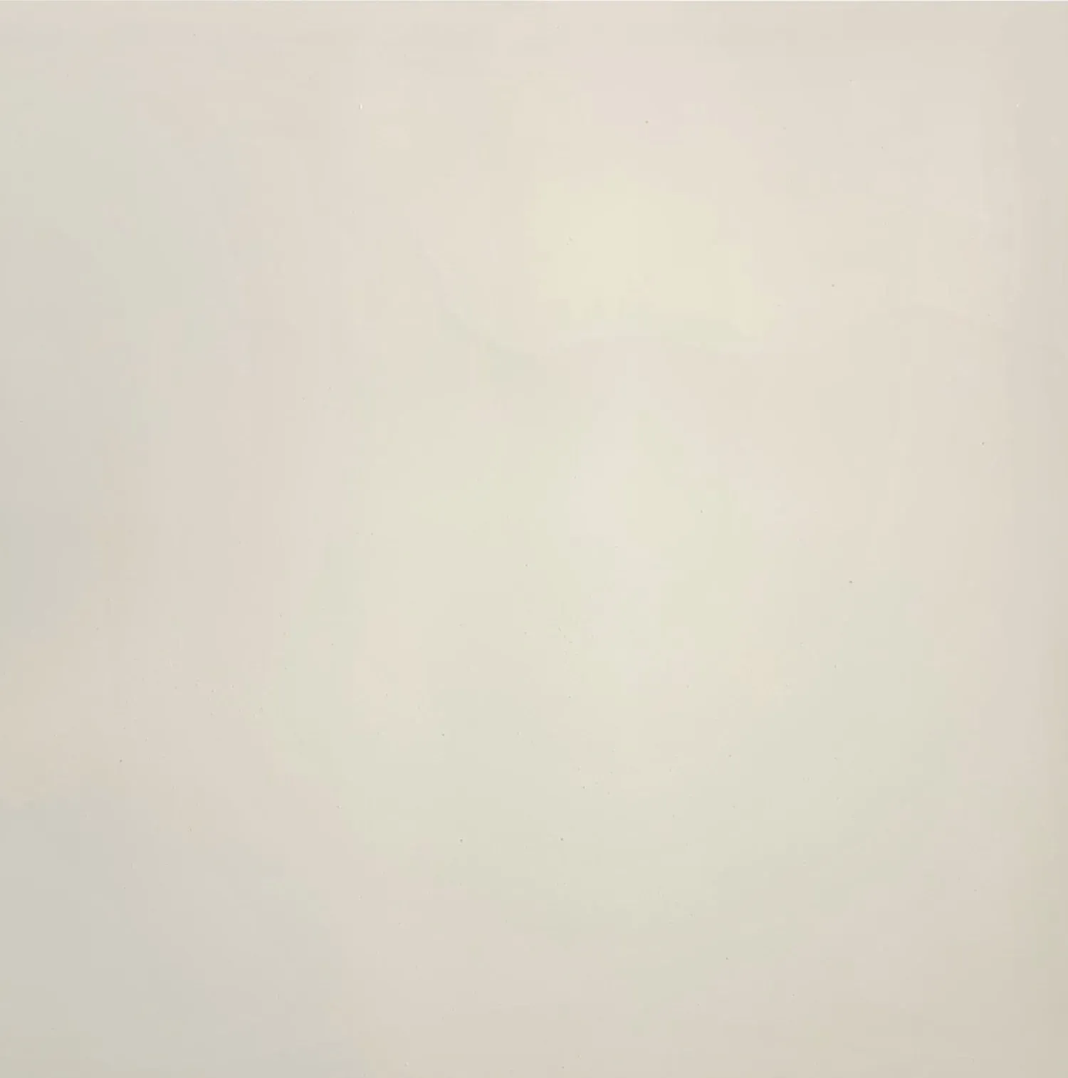 Off-white, almost blank canvas with a slightly brighter area near the top.