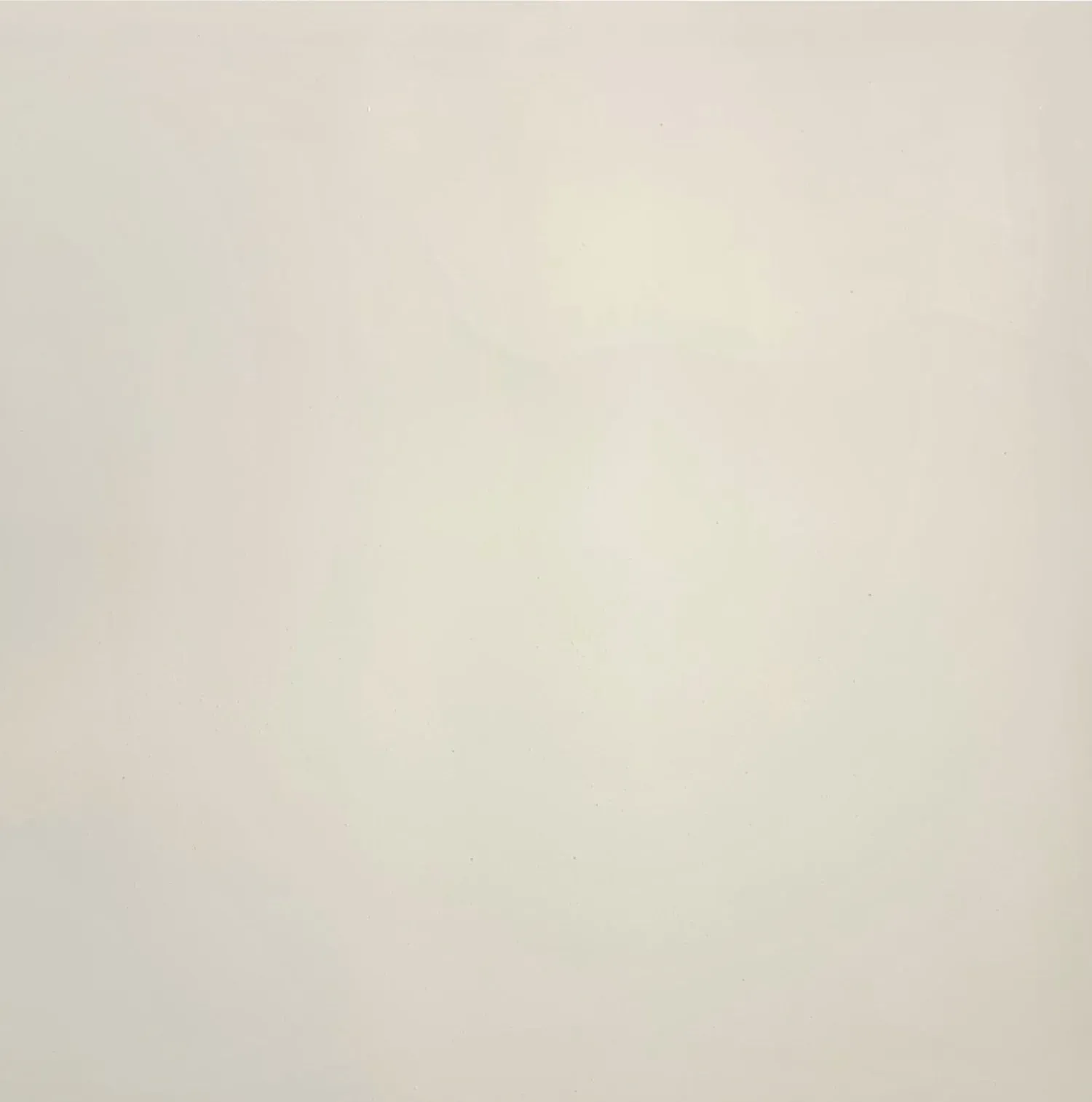 Off-white, almost blank canvas with a slightly brighter area near the top.