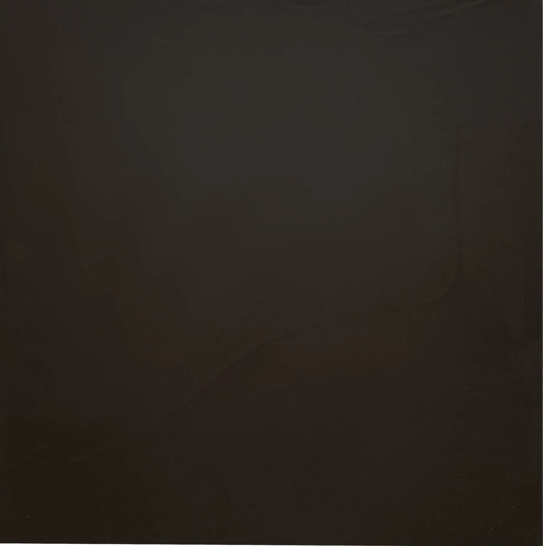 Solid dark brown square.