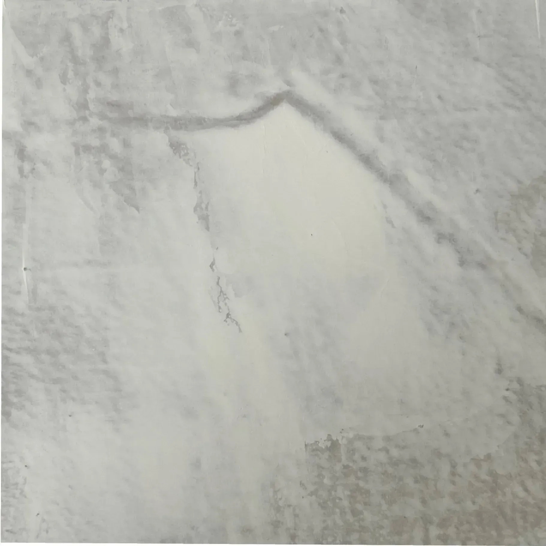 Light gray marble tile with white and darker gray veining.