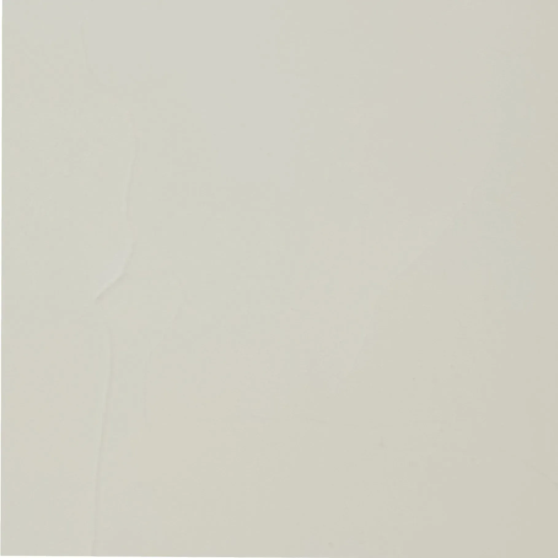Off-white square with subtle texture.