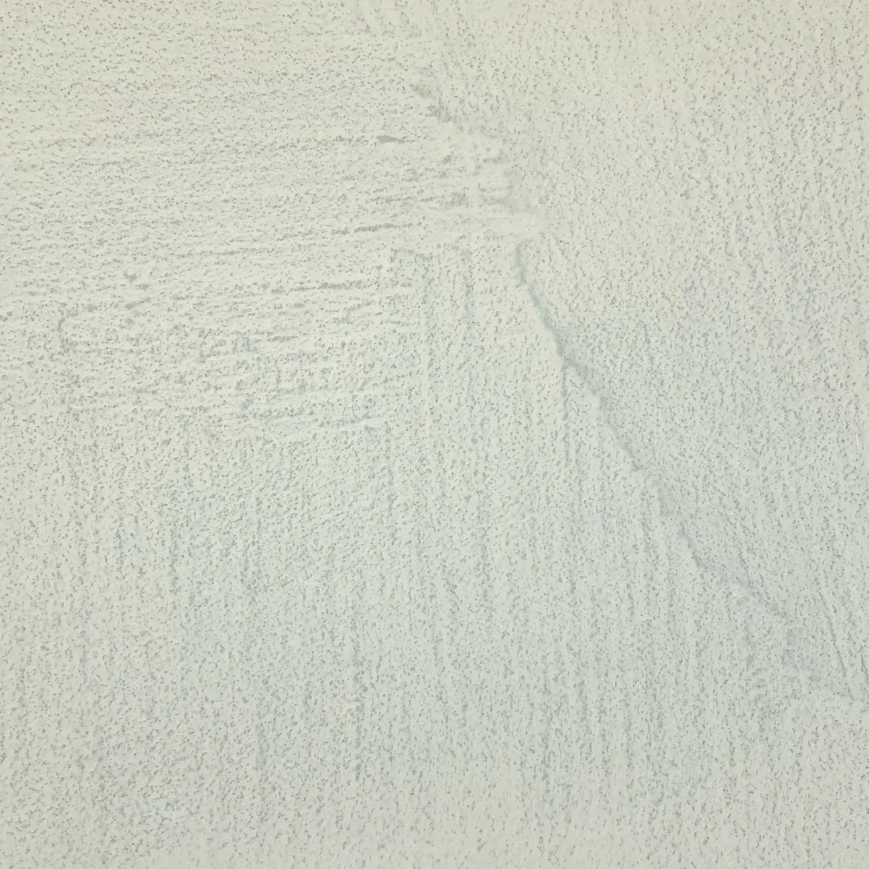 Textured off-white surface with vertical and angled streaks, possibly a fabric or concrete.