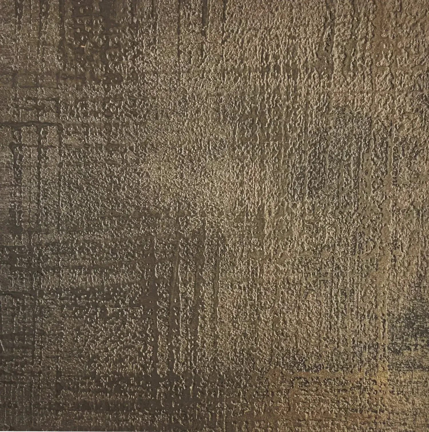 Textured brown and gold abstract pattern, with vertical and horizontal lines.