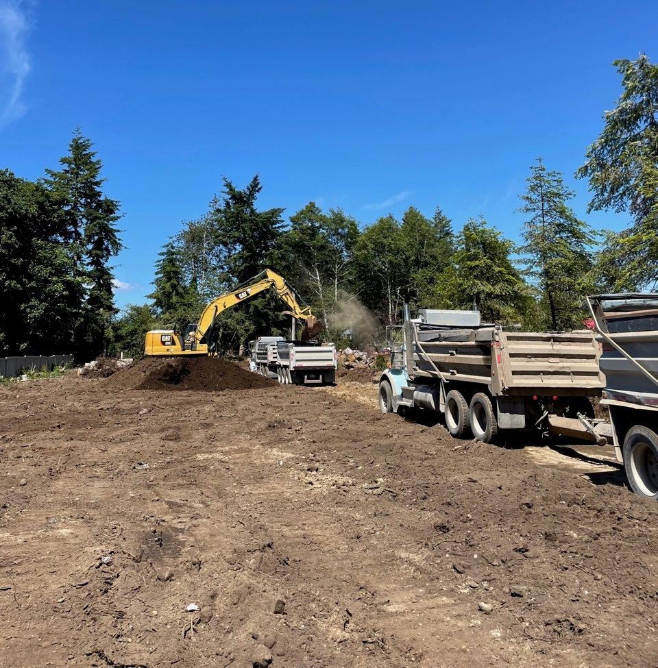 land clearing excavator