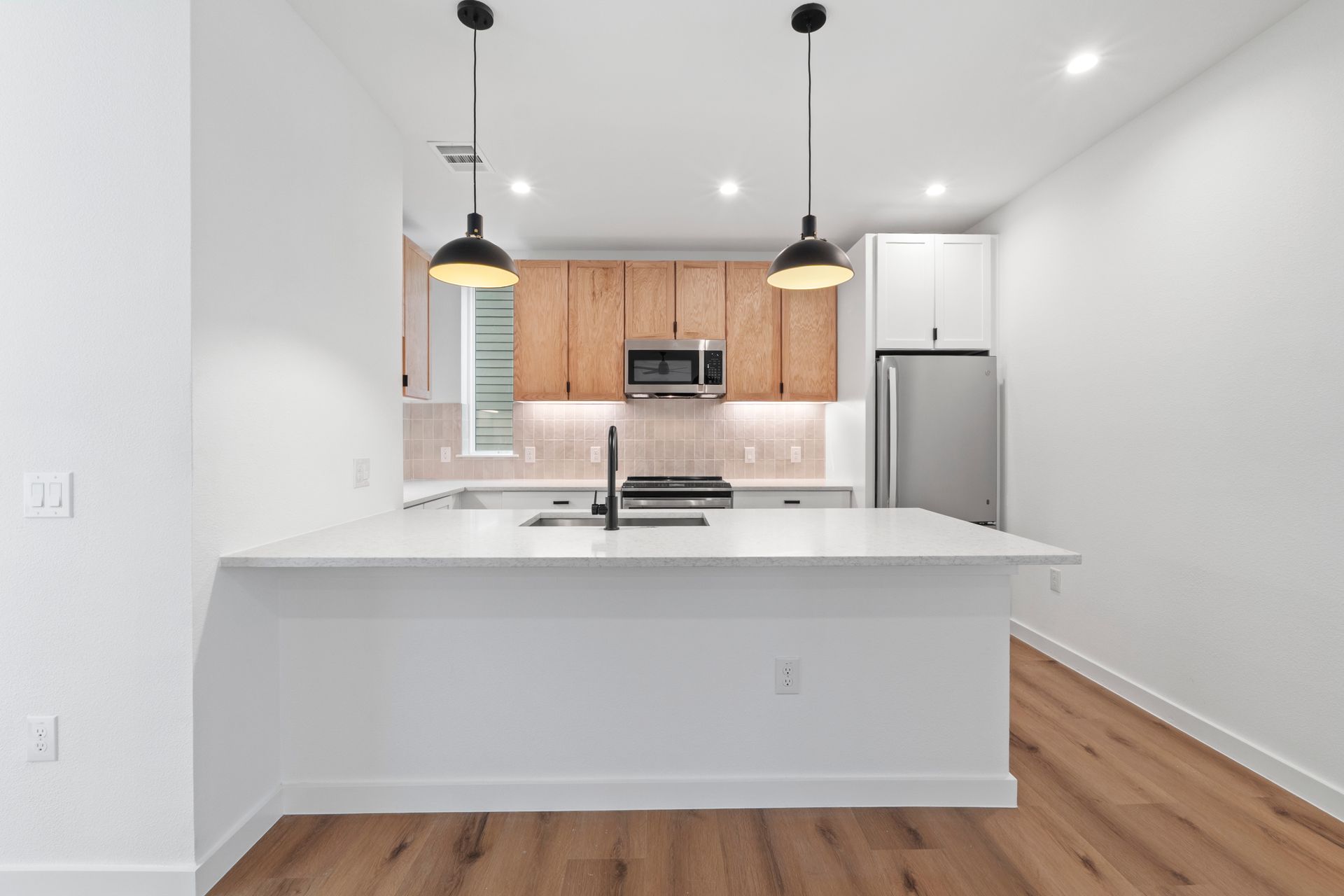 Finished Arden Springdale kitchen.