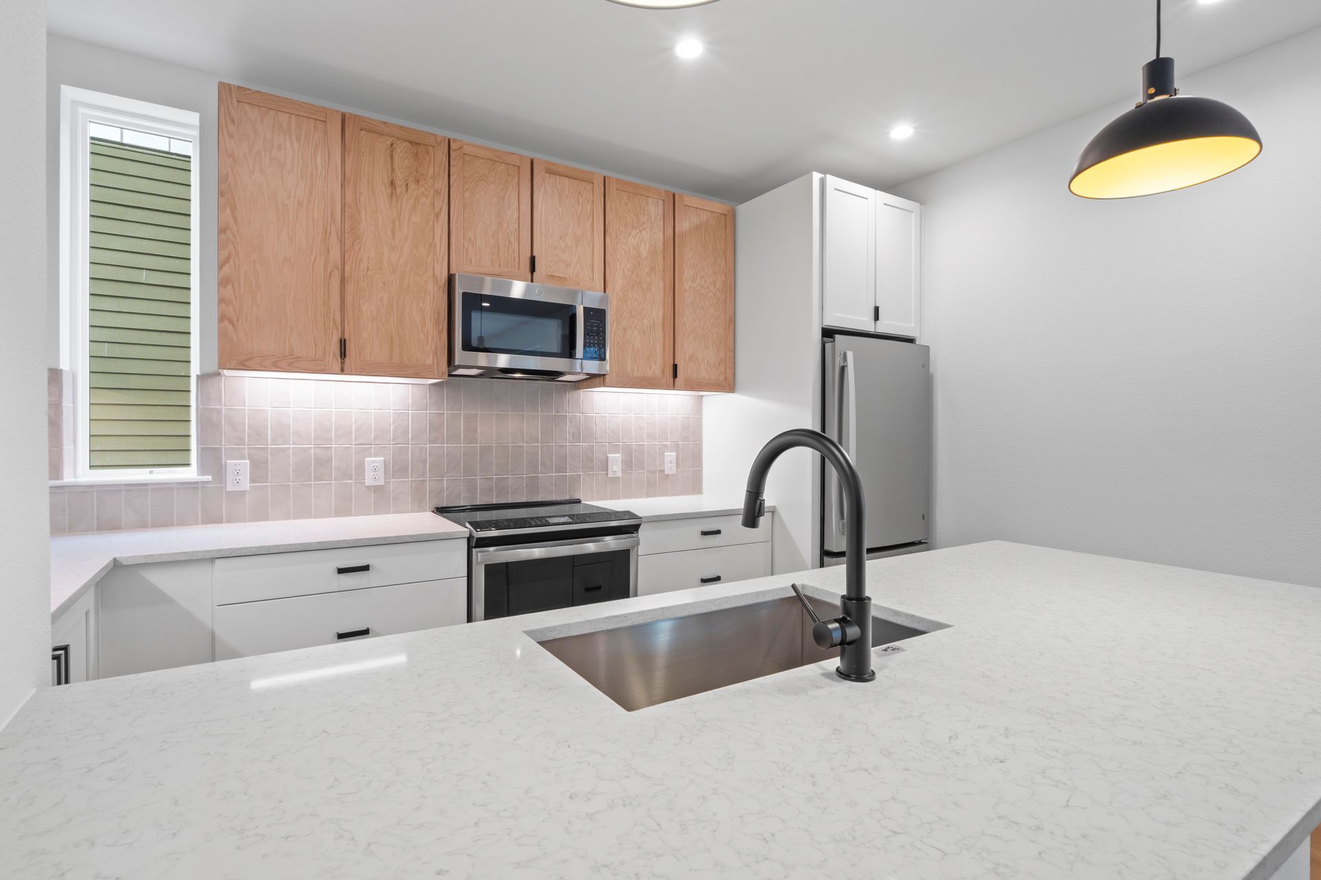 Finished Arden Springdale kitchen.