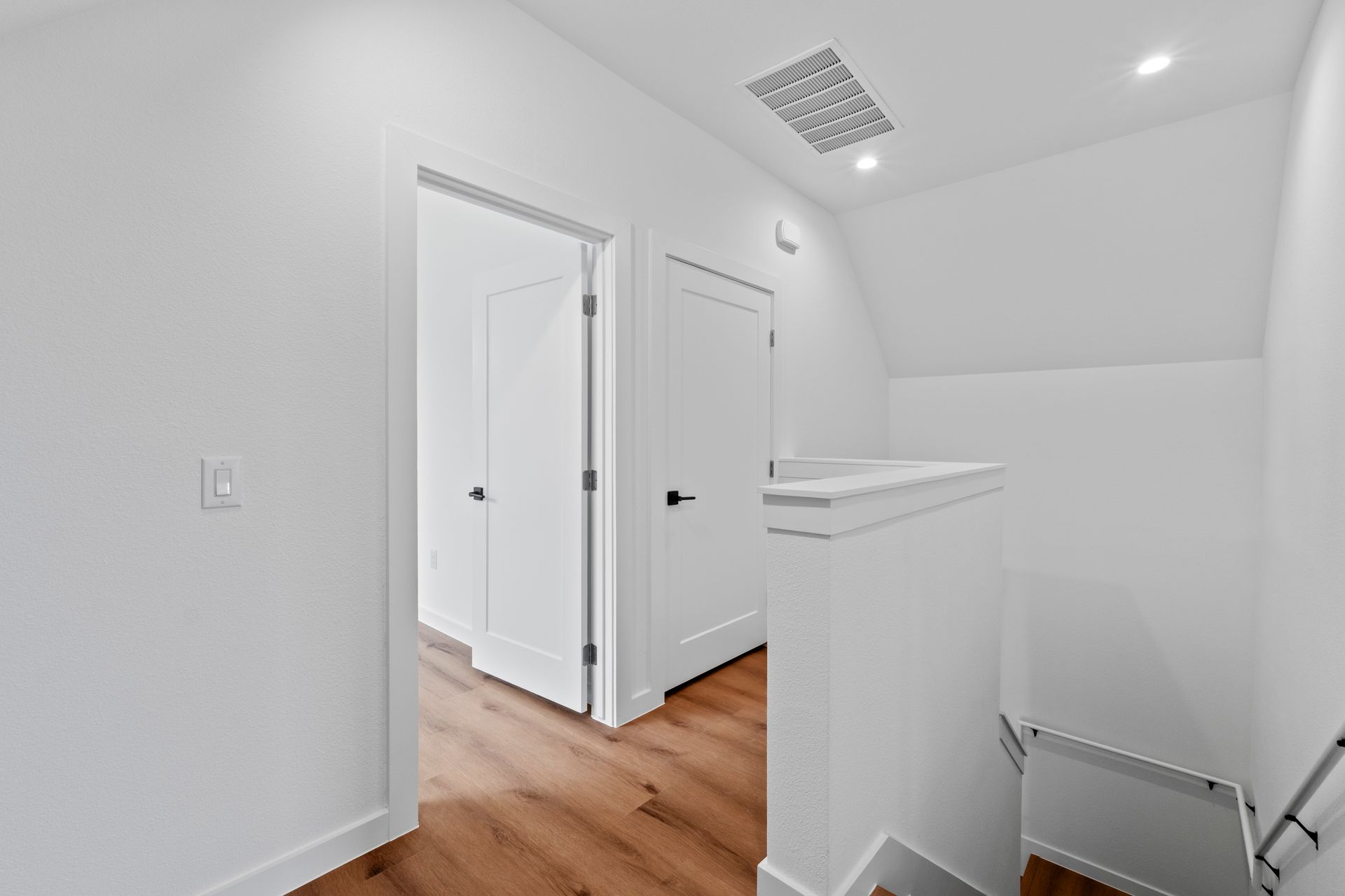 Finished Arden Springdale hallway.