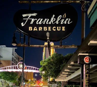Franklin BBQ restaurant in East Austin.