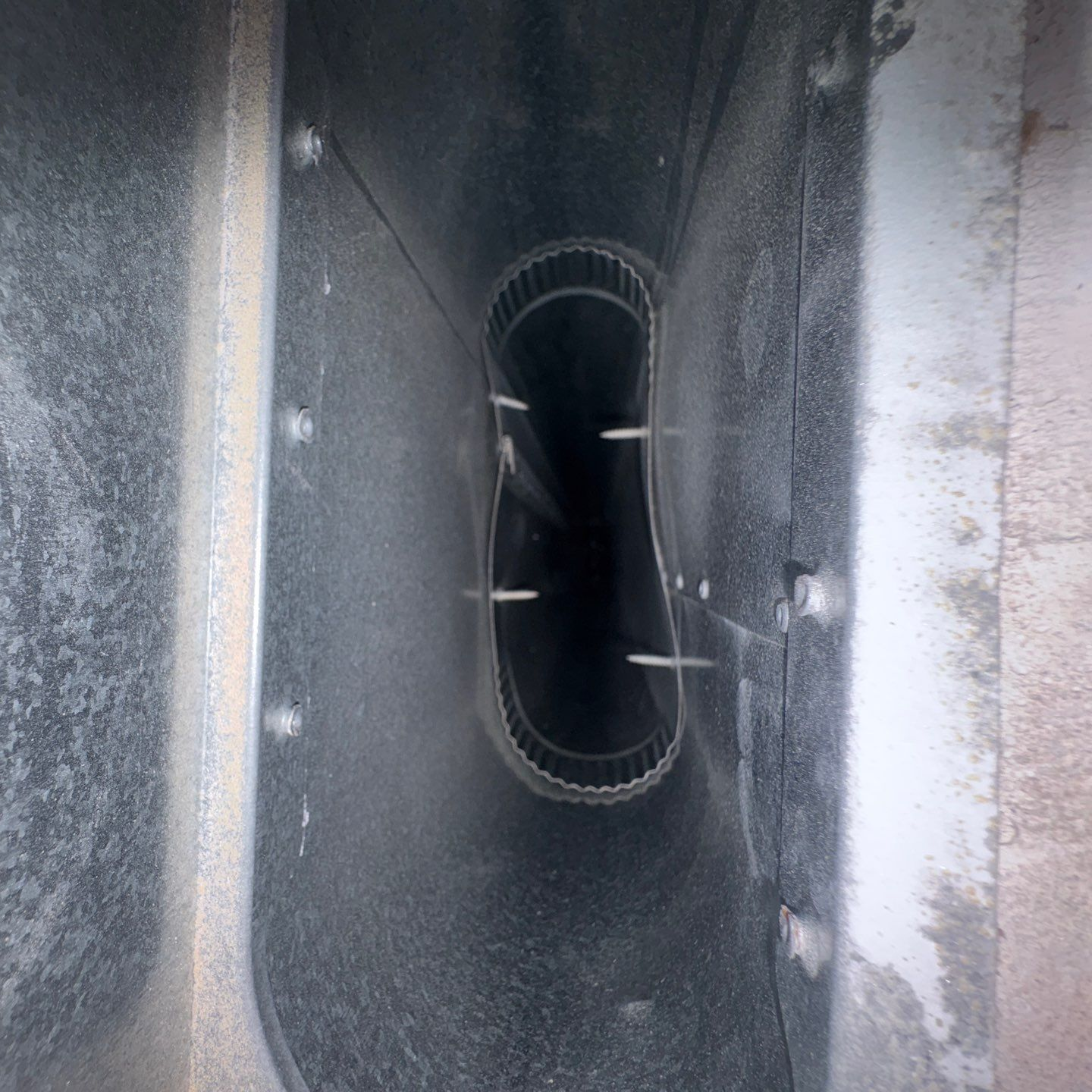 cleaned HVAC air duct at a home in Westhampton Beach NY