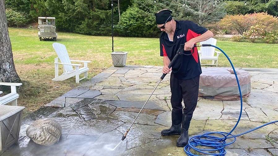 patio cleaning on Long Island
