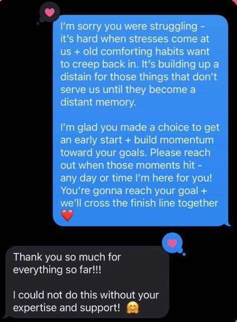 thrivyest review for emily moss weight loss accountability coach