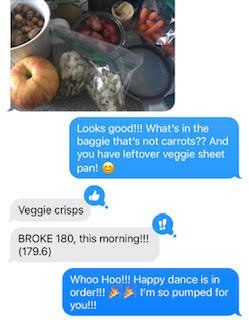 client testimonial for emily moss of thrivyest