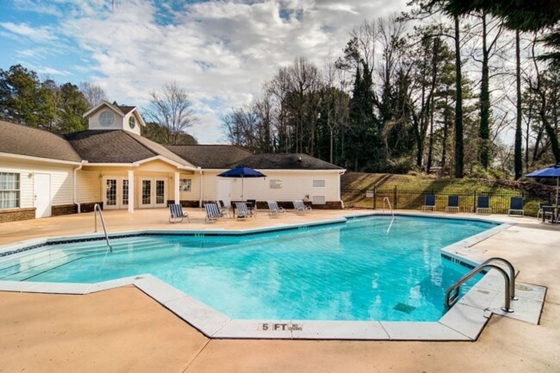 Photo of the community pool
