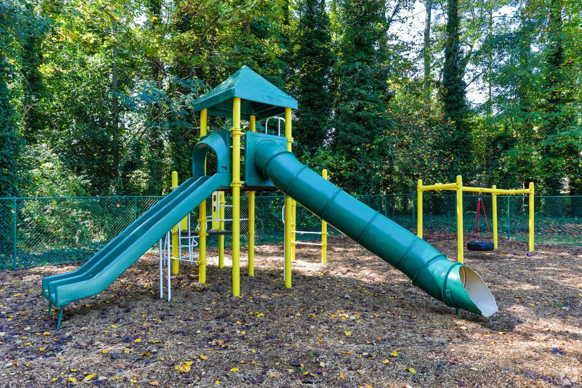 Photo of the larger playground area