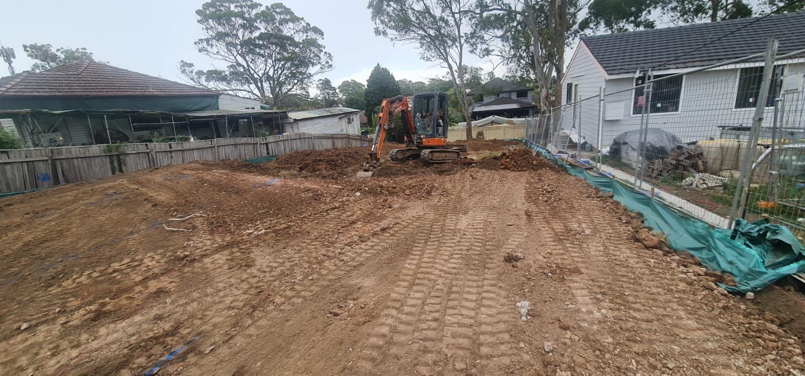 Site excavation