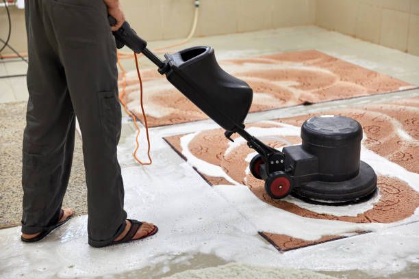 Carpet chemical cleaning