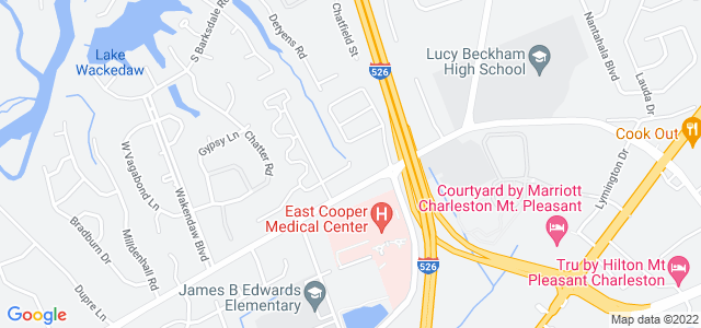 Map of business location