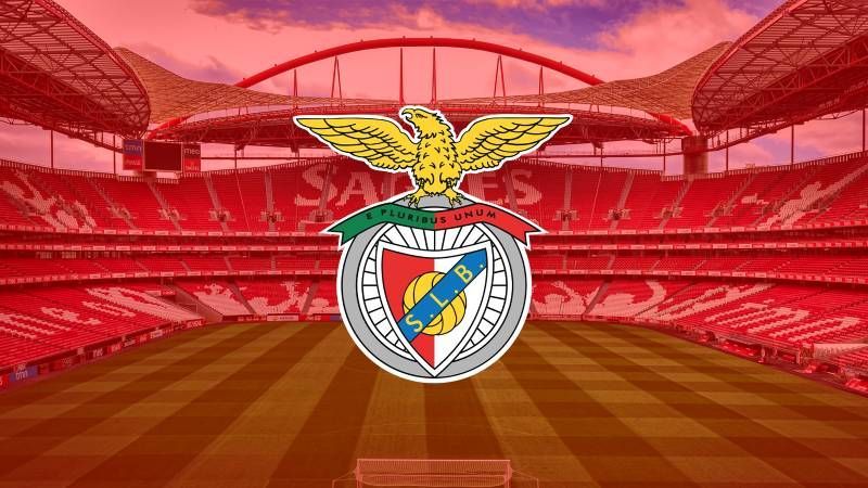 Logo for Benfica professional football club based in Lisbon, Portugal that competes in the Primeira Liga.