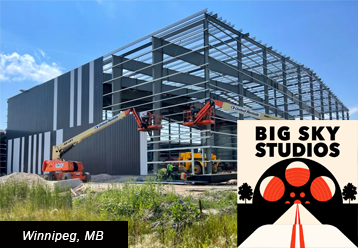 A large building under construction in winnipeg mb