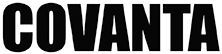 The word covanta is written in black letters on a white background.