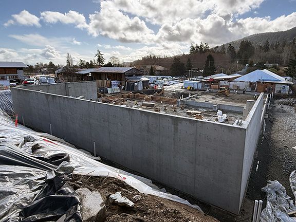 Durable metal buildings rely on strong, stable concrete foundations by Double Black Construction.