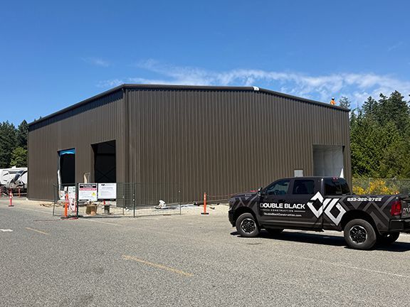 Double Black Construction on site at PEMB project.