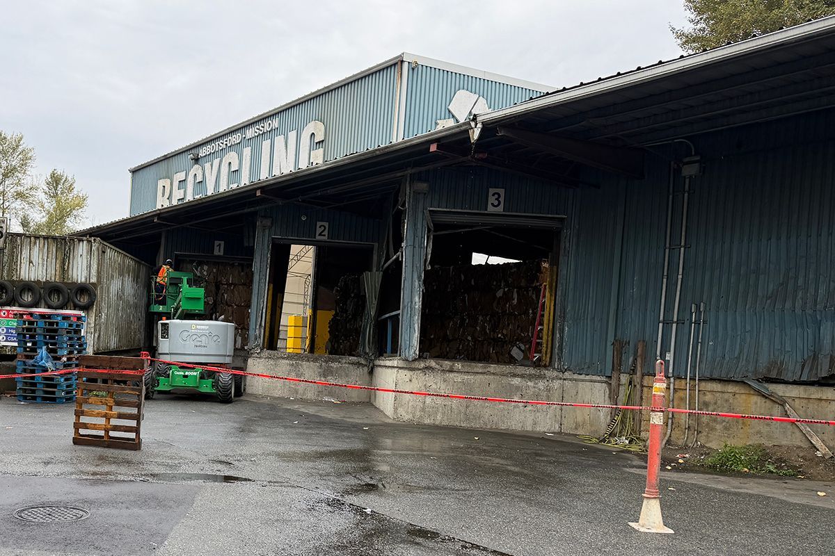 Abbotsford-Mission Recycling building before renovation