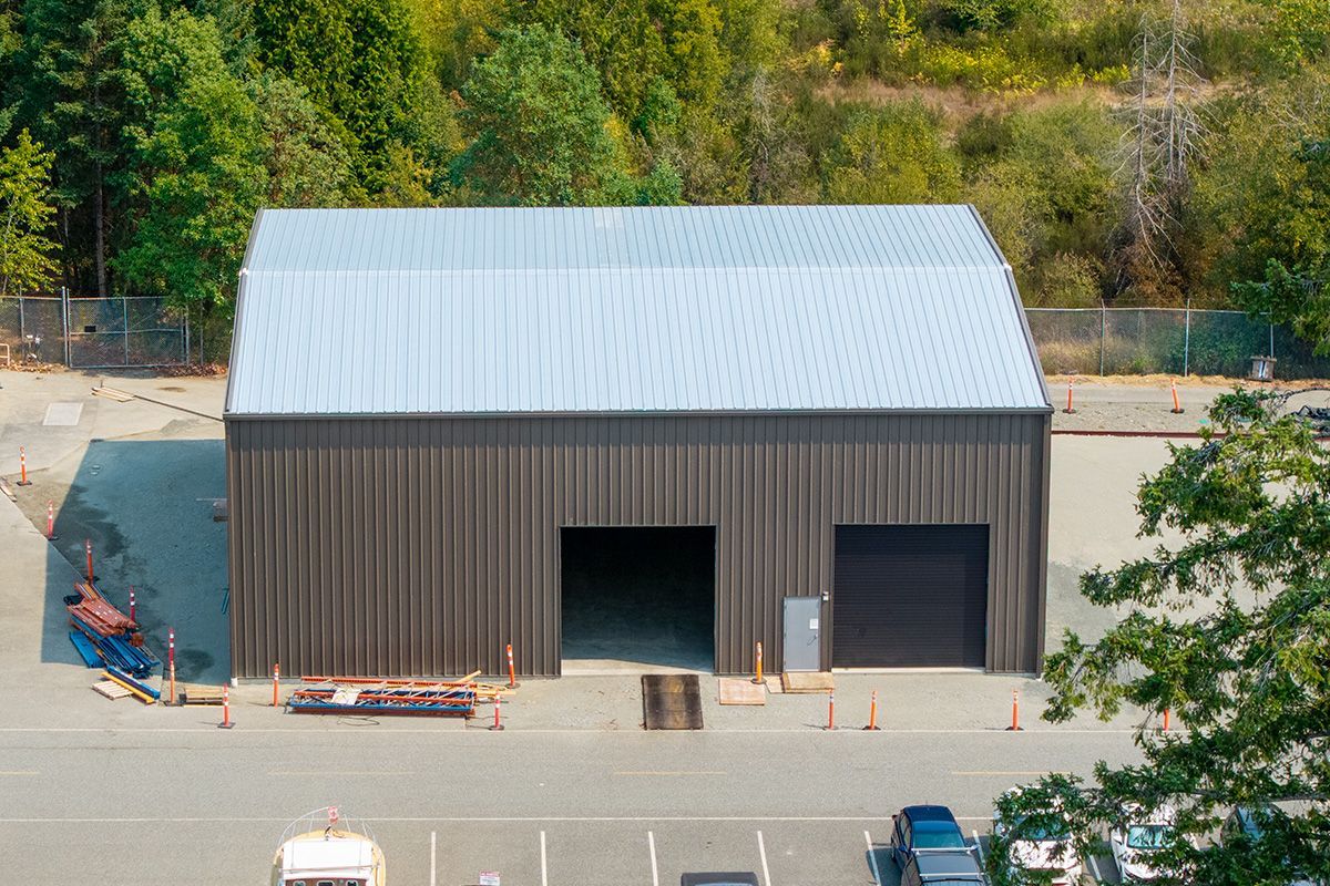 Brown PEMB project completed for VMAC in Nanaimo