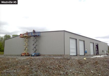A large building is being built in westville ns