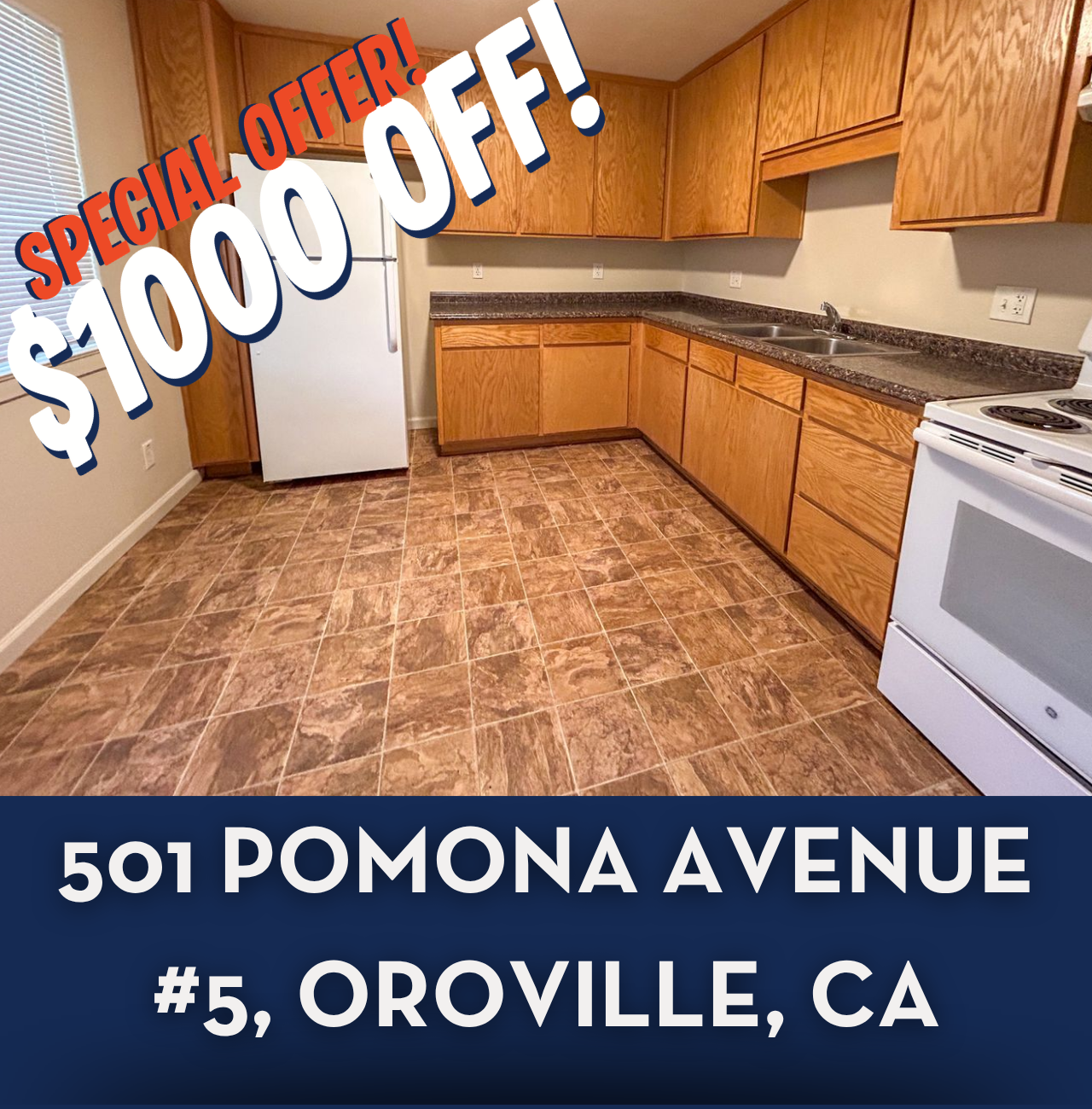 Listing posted for rent as a featured property