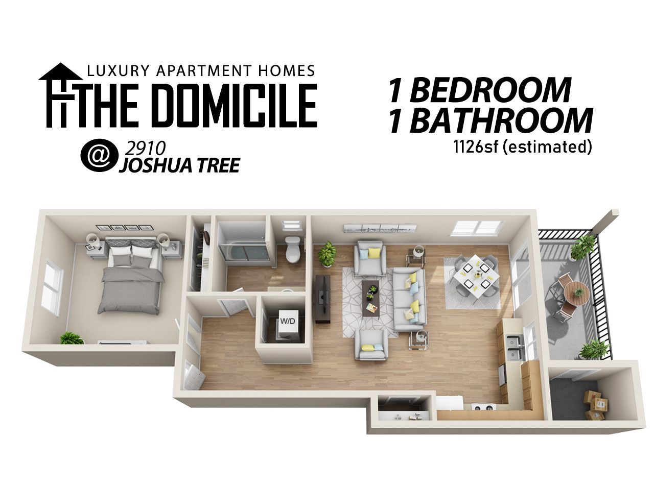 Floorplan for an apartment