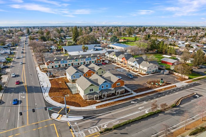 overview photo of an apartment community