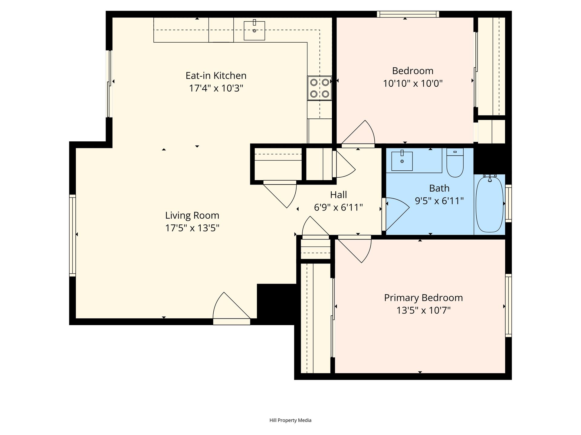 one example of an available floorplan at villa monterey apartments