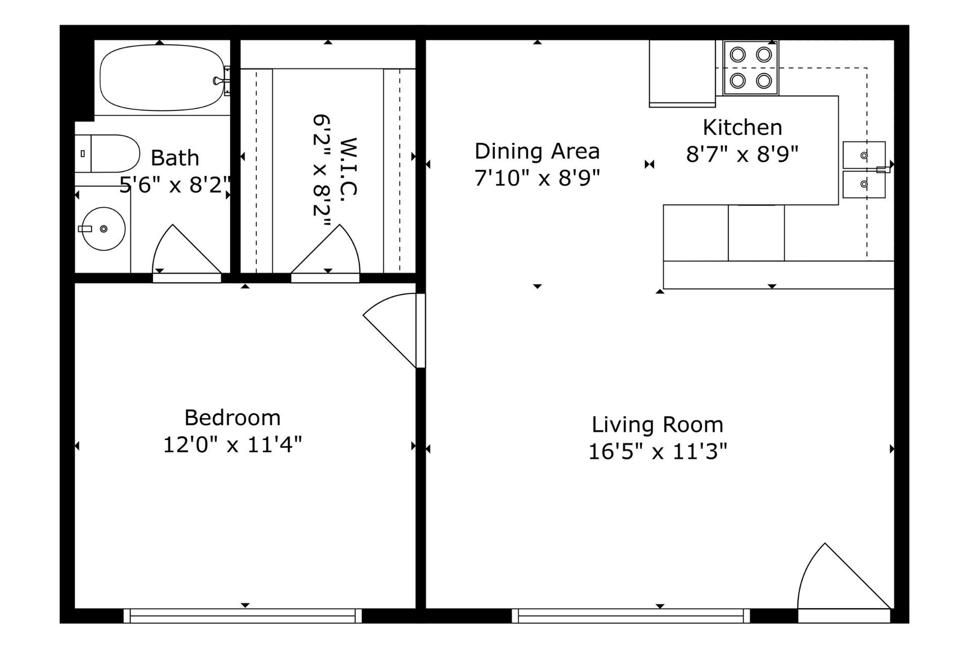 Westpark gardens apartment floorplan 2