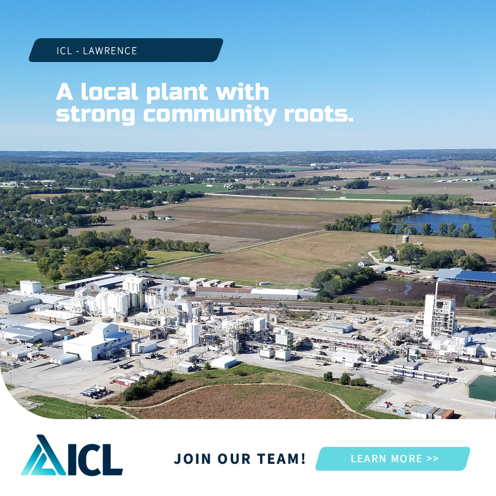 an advertisement for a local plant with strong community roots