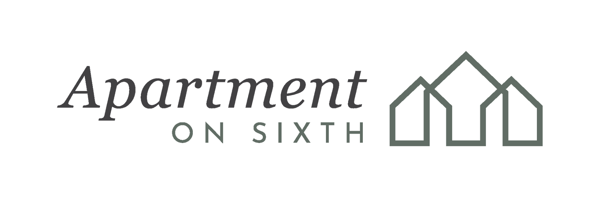 Apartments On Sixth logo.