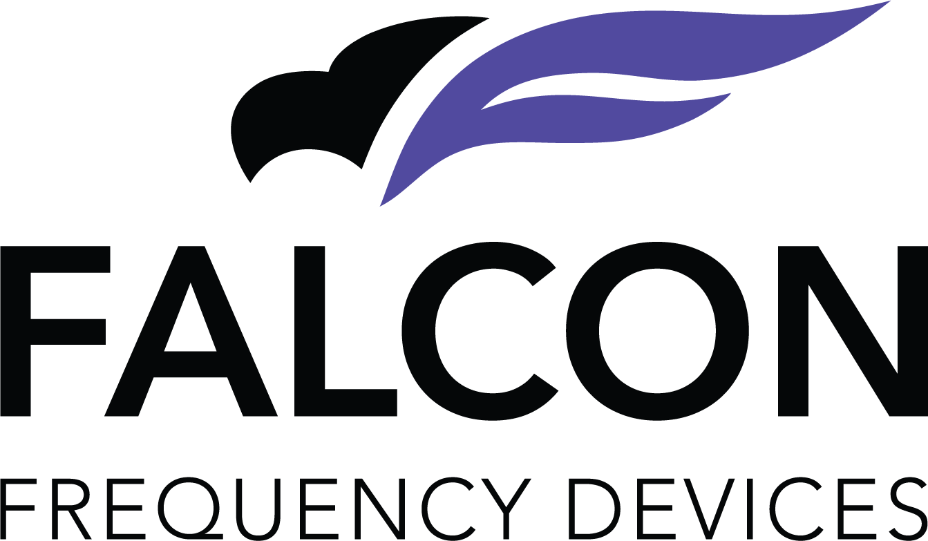 Falcon Frequency Devices logo made by KMG.