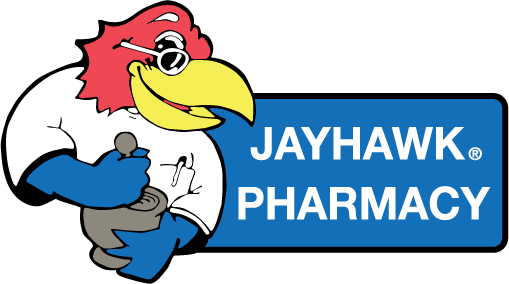 Jayhawk Pharmacy logo.