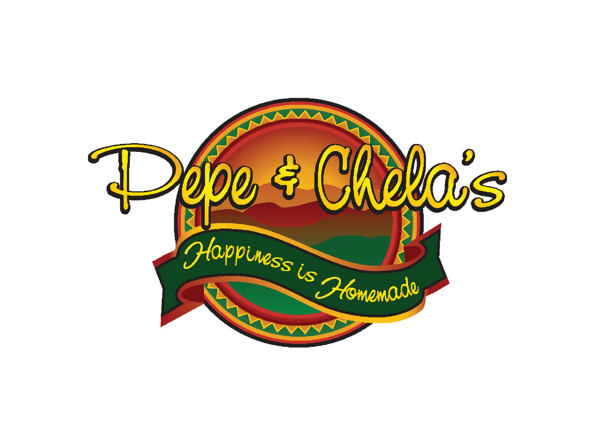 Pepe and Chela's logo.