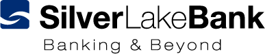 the logo for silver lake bank banking and beyond