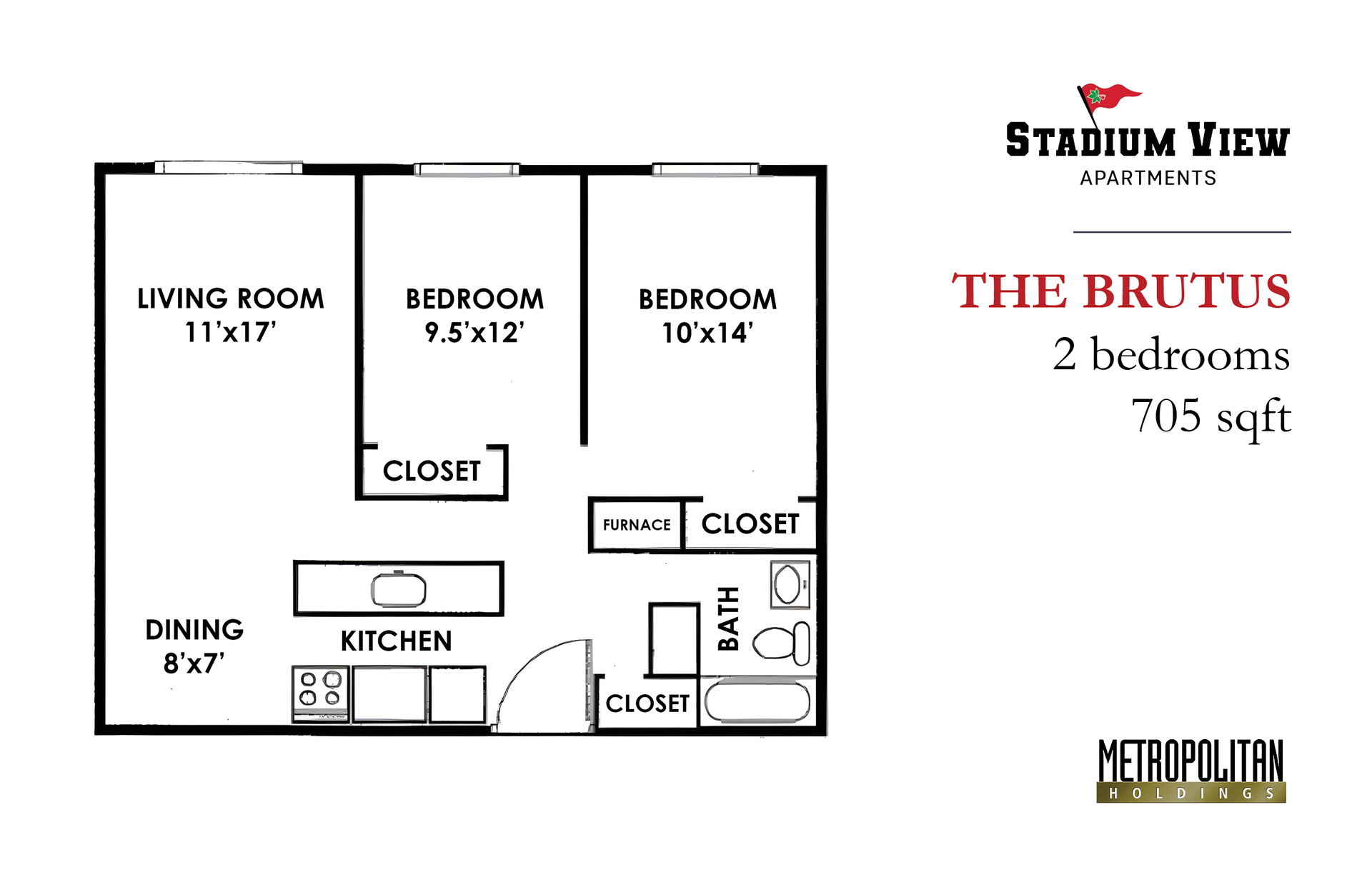 Stadium View Apartments Rentals in Grandview