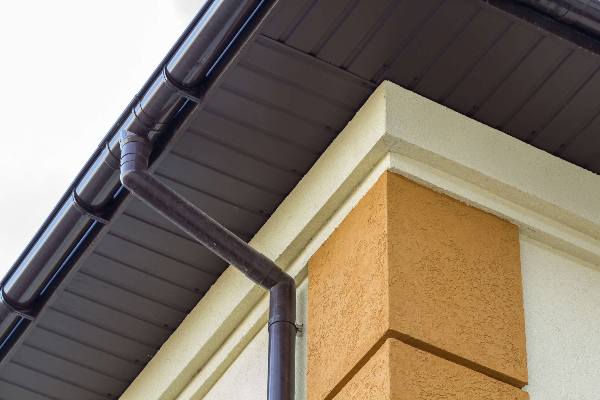 House with Steel Gutter Rain System — St Albans — Complete Guttering Services