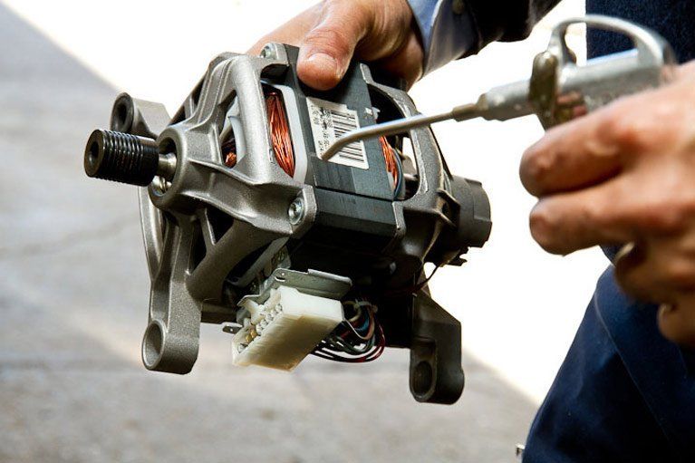 Washing Machine Motor Part — Canberra, ACT — Renewed Appliances - Manhos
